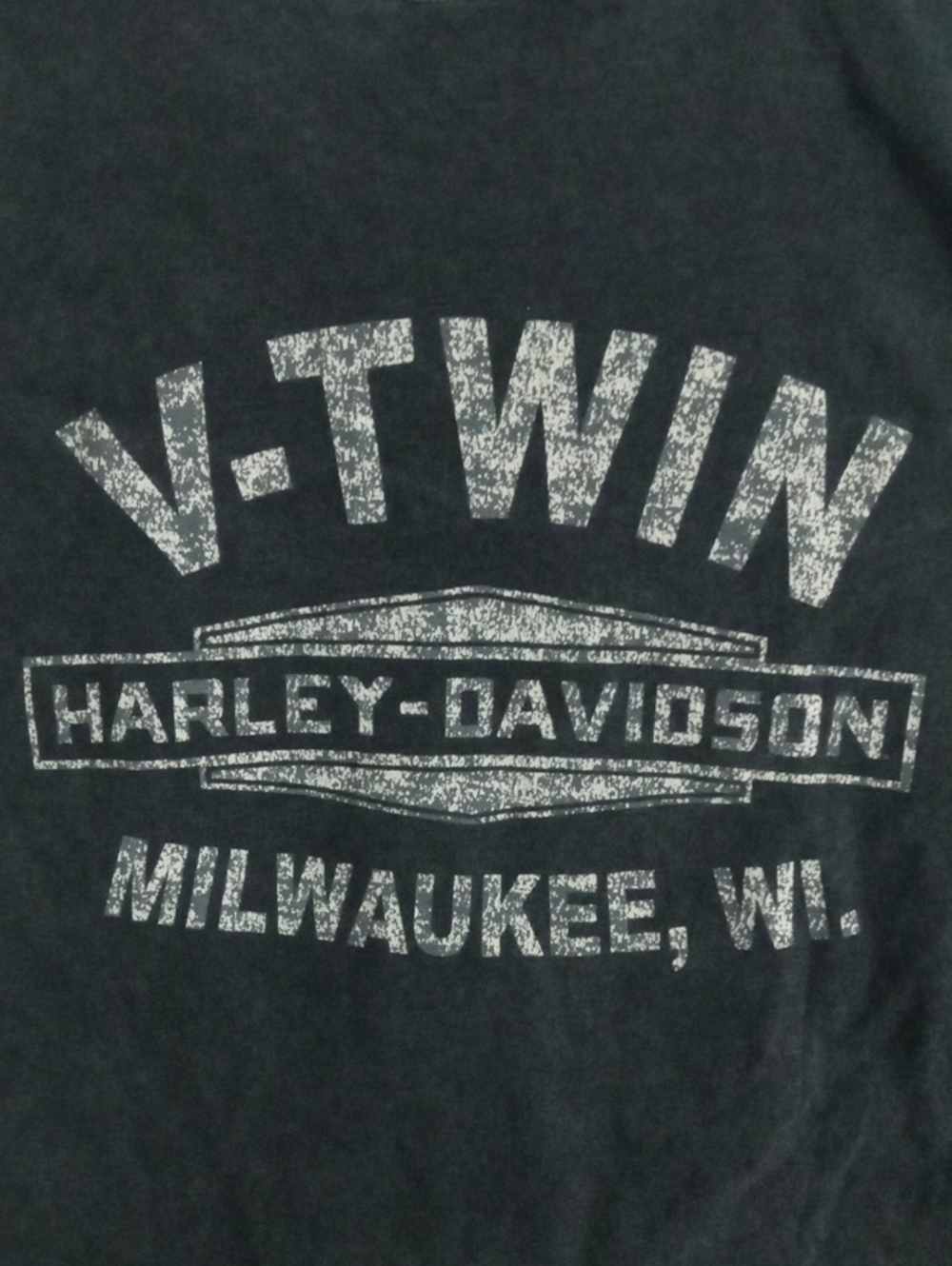 Harley-Davidson Black Short Sleeve Tee Shirt Men’s Large